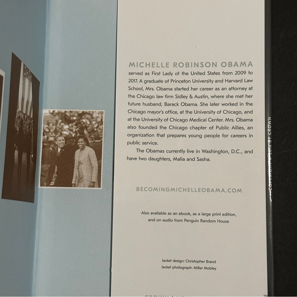 Becoming by Michelle Obama | Memoir, Personal Development | Hardcover Book - Picture 4 of 9